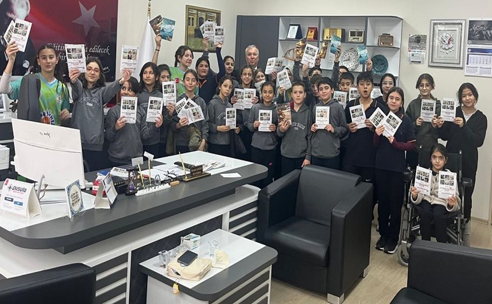 Ortaokul öğrencilerinden yapay zeka destekli örnek çalışma