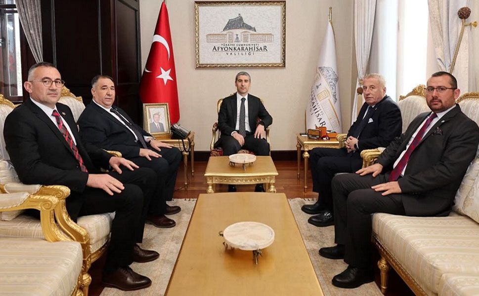 İYİ PARTİ HEYETİNDEN VALİ AKTAŞ'A HAYIRLI OLSUN ZİYARETİ