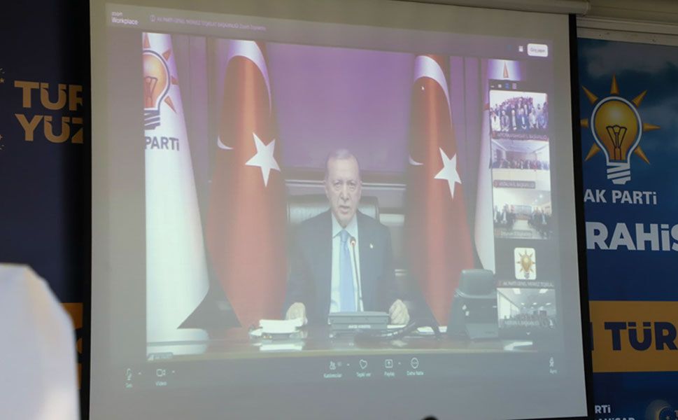 AK Parti Afyon, Cumhurbaşkanı Erdoğan ile bayramlaştı