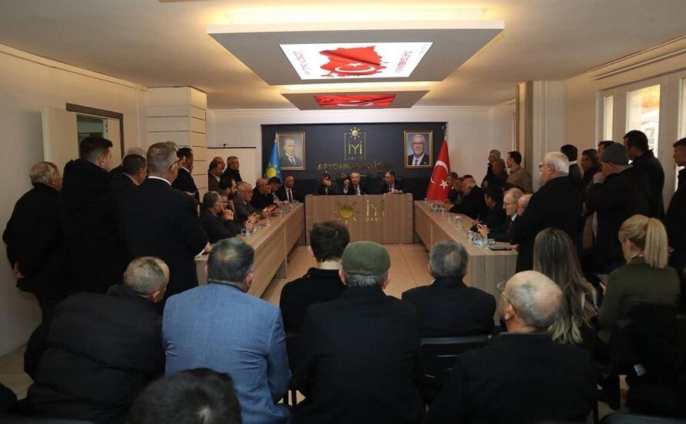 Afyon İYİ Parti'de bayram yoğun ve dolu geçti!..