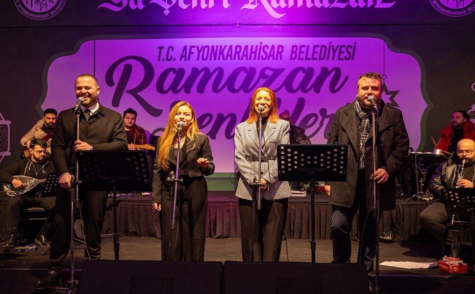 Afyon'da Ramazan coşkusu yaşandı