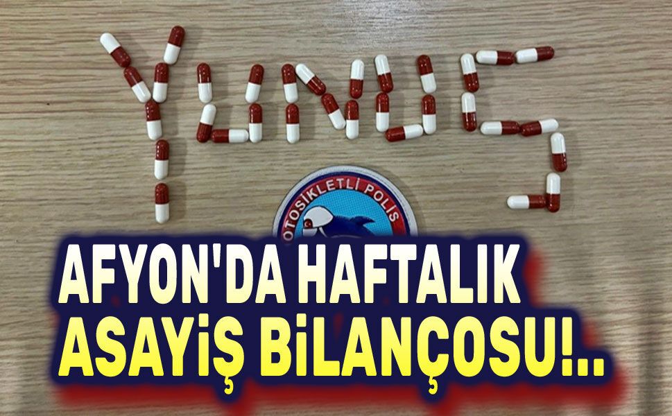 Afyon'da sürücülere 1 milyon TL'lik ceza!..