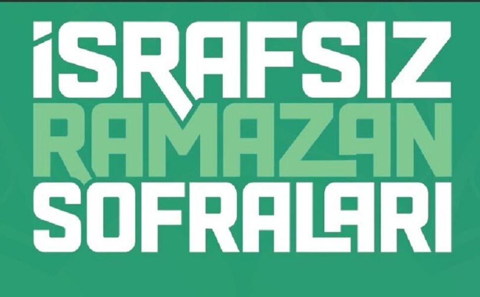 Çay Eber'de İsrafsız Ramazan Sofrası