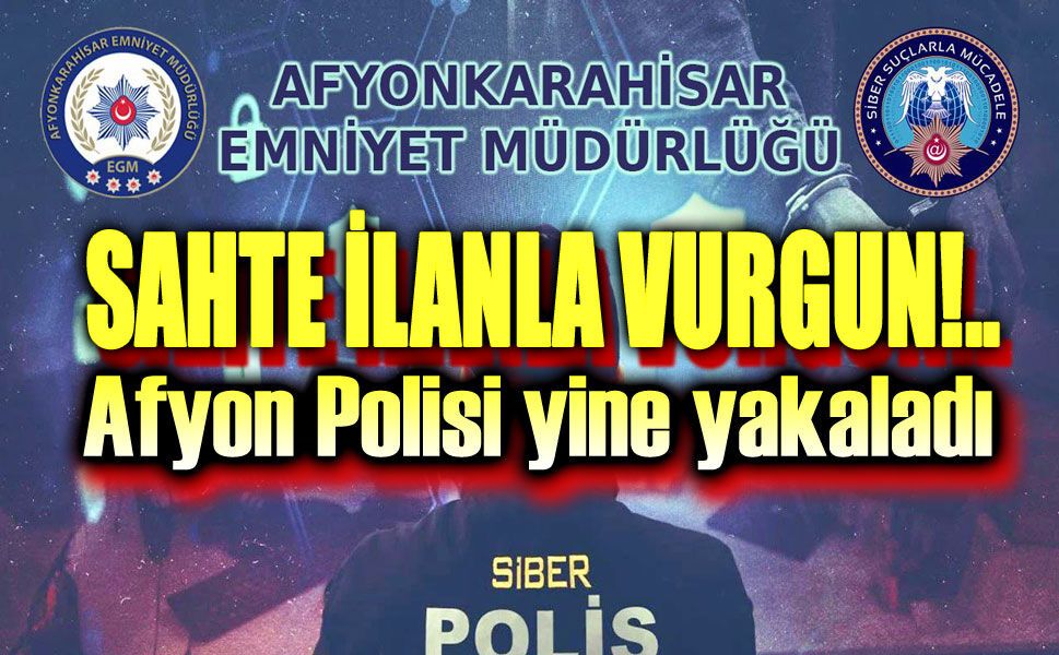Sahte satış ilanıyla vurgun!..