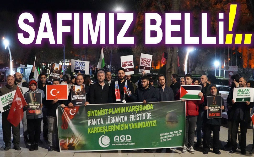 YERİMİZ VE SAFIMIZ BELLİ