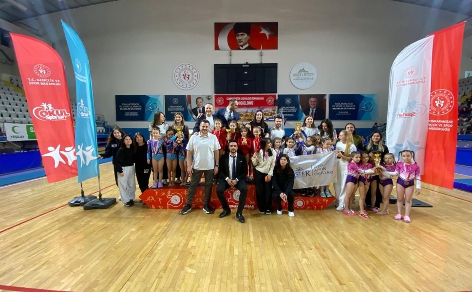 Cimnastik müsabakaları tamamlandı