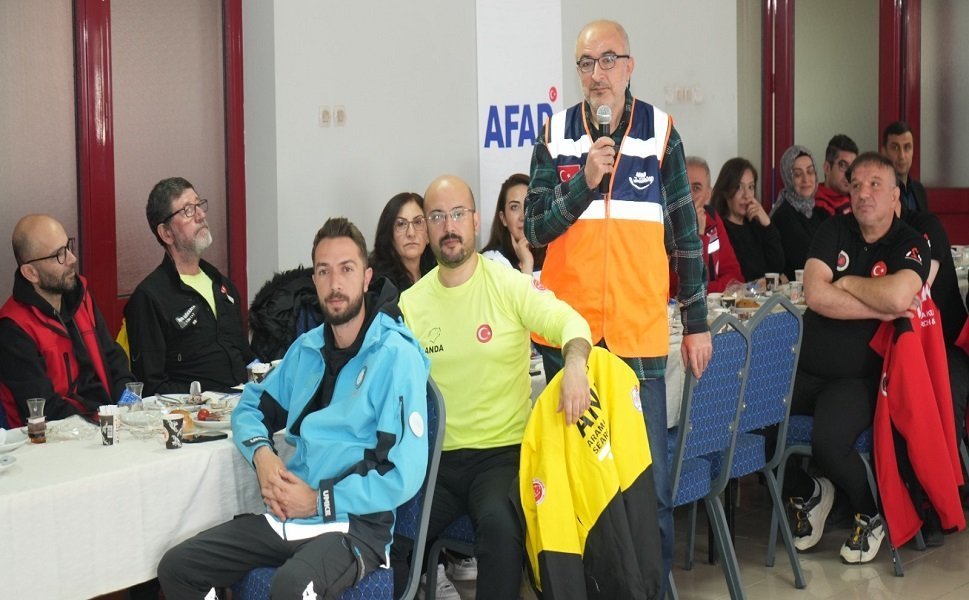 AFAD gönüllüleri bir araya geldi