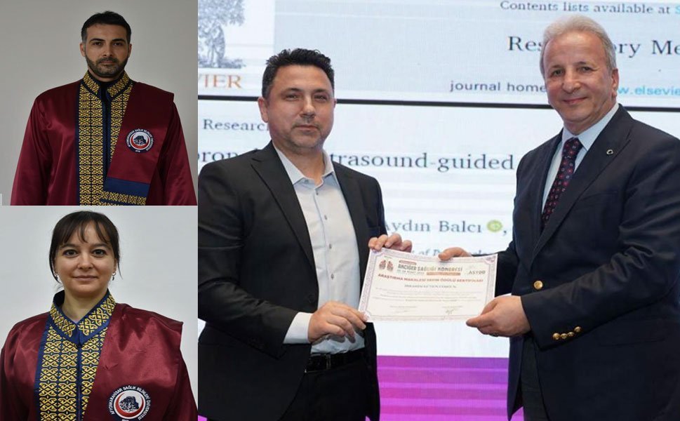 AFSÜ Tıp öğretim üyelerine bir ödül daha