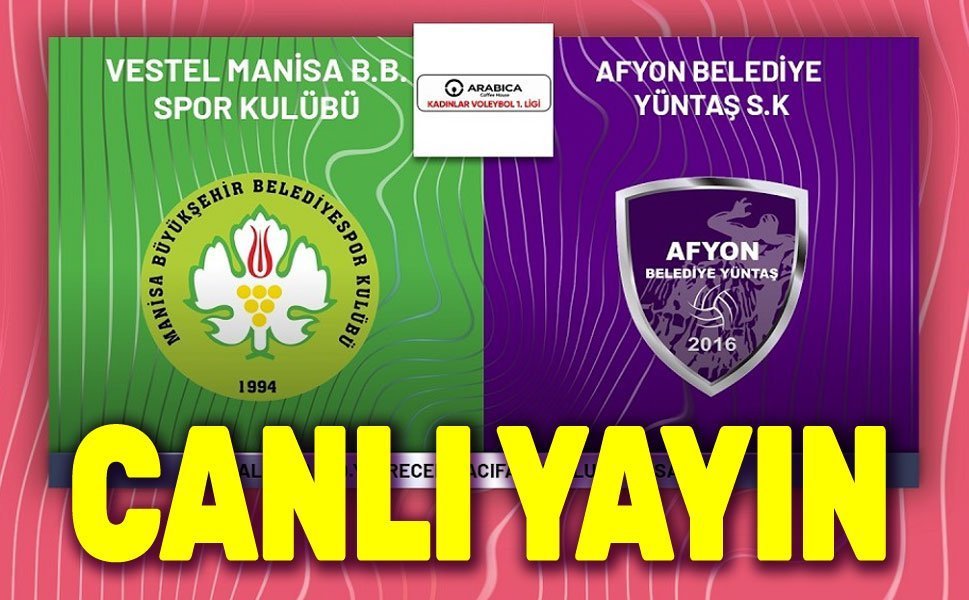 Vestel Manisa BBS - Afyon Belediye Yüntaş canlı yayin