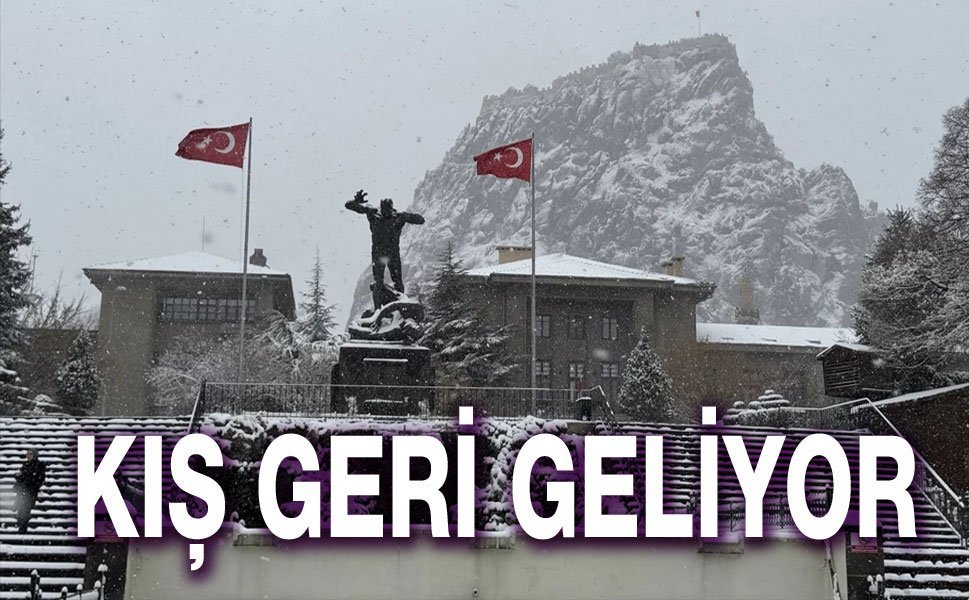 Afyon'a kış geri geliyor!.. Afyon'da hava durumu
