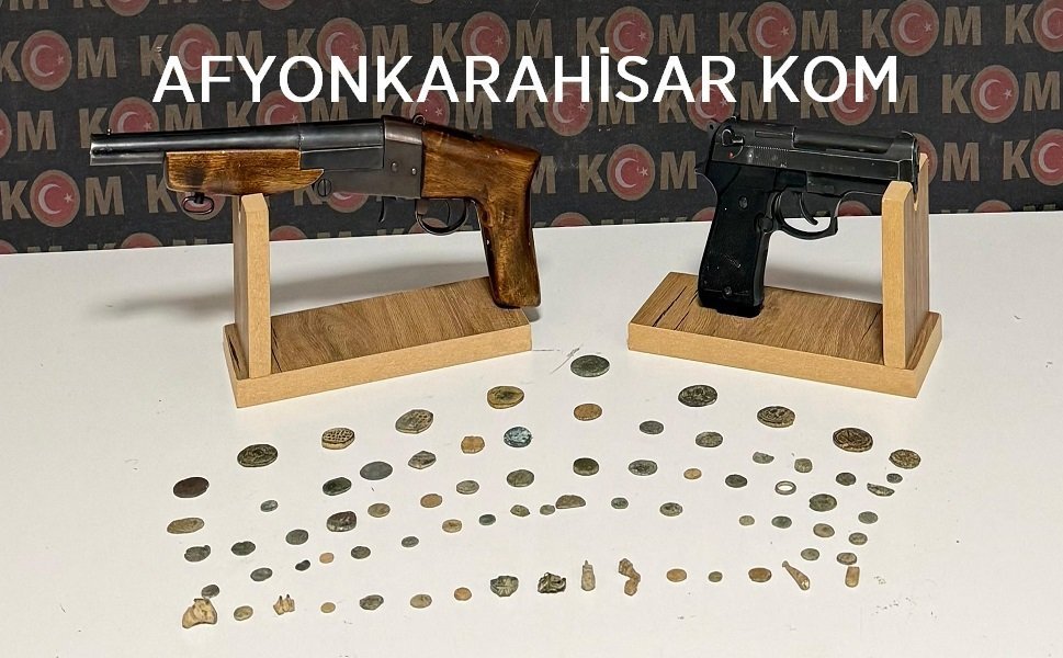 24 SİKKE ELE GEÇİRİLDİ