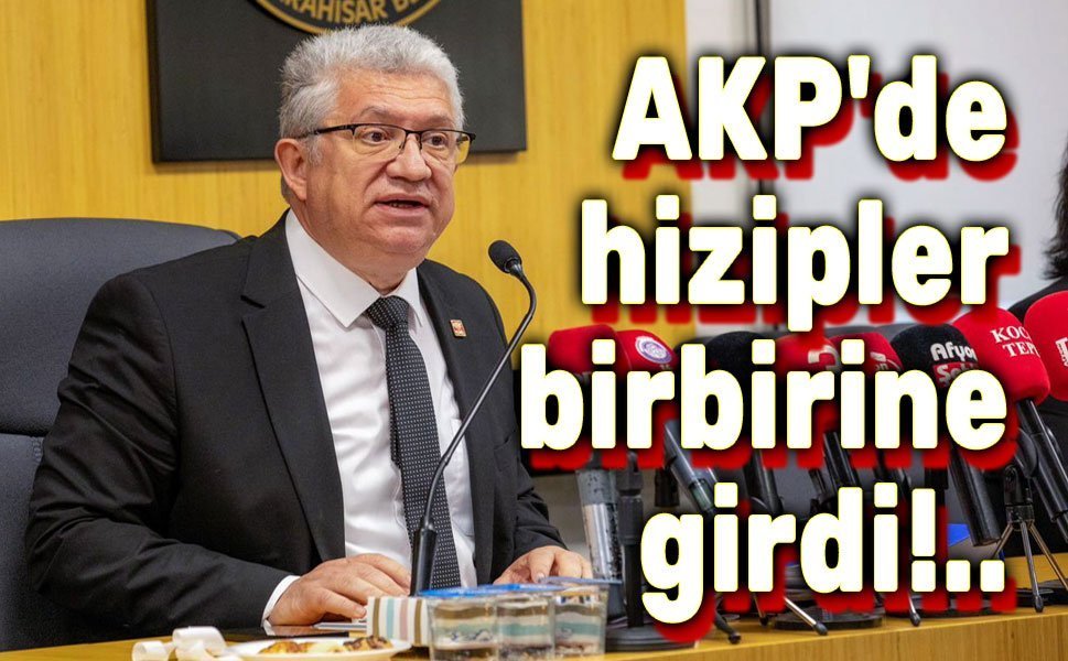 AKP'de hizipler birbirine girdi!..