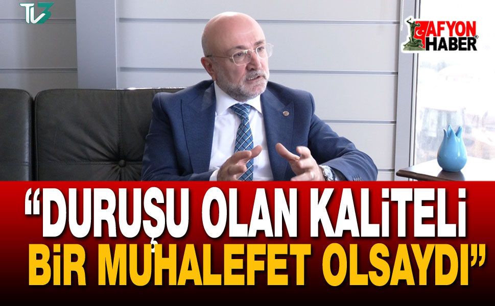 AK Parti İl Başkanı Turgay Şahin TV3’e Konuştu