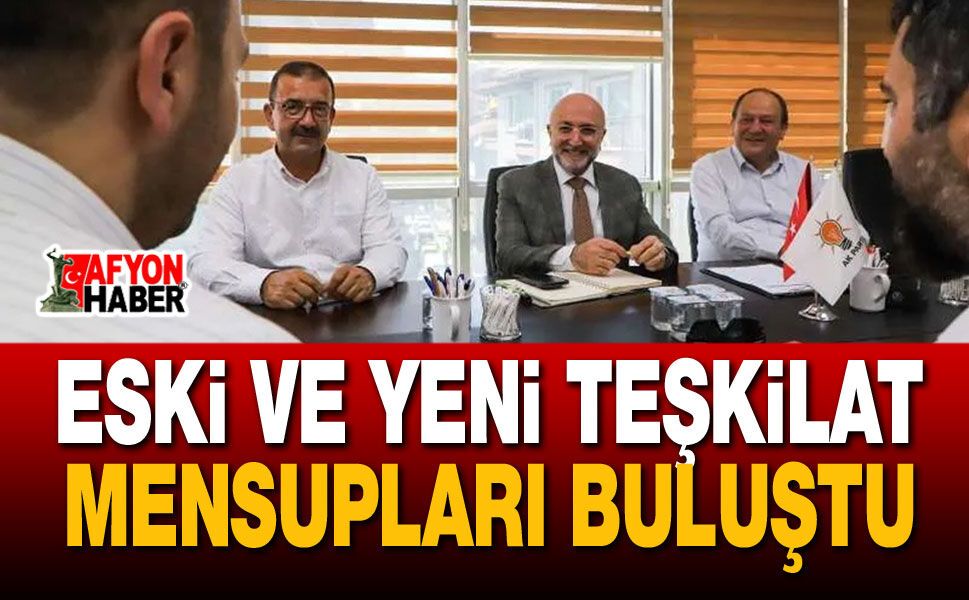 AK Parti Afyon’da Teşkilat Uzmanları Buluşması