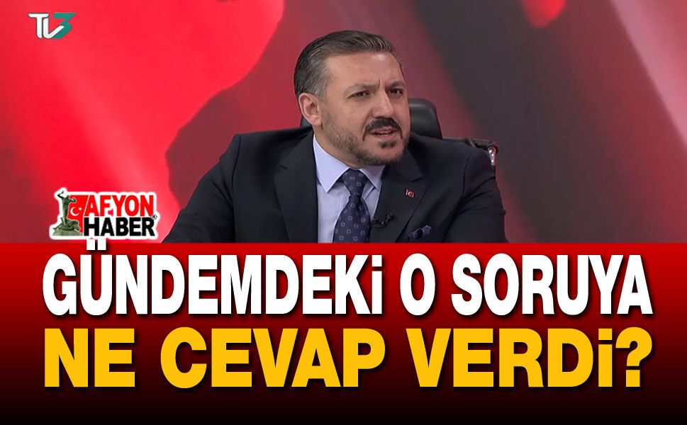 Gündemdeki o soruya ne cevap verdi?!..