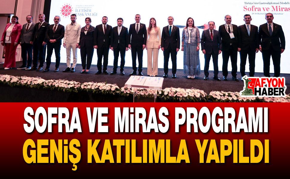 Afyon’da Gastrodiplomasi Zirvesi Gerçekleşti