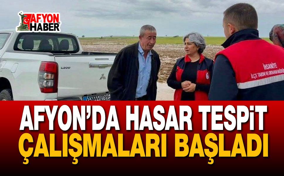 Afyon’da Sağanak Sonrası Alarm