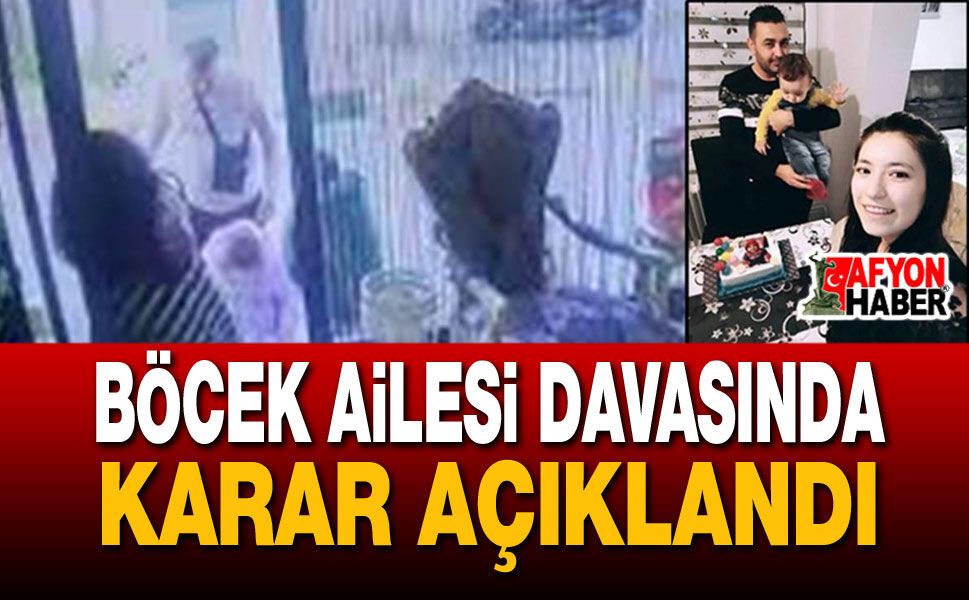 Böcek Ailesi Davasında Karar Açıklandı