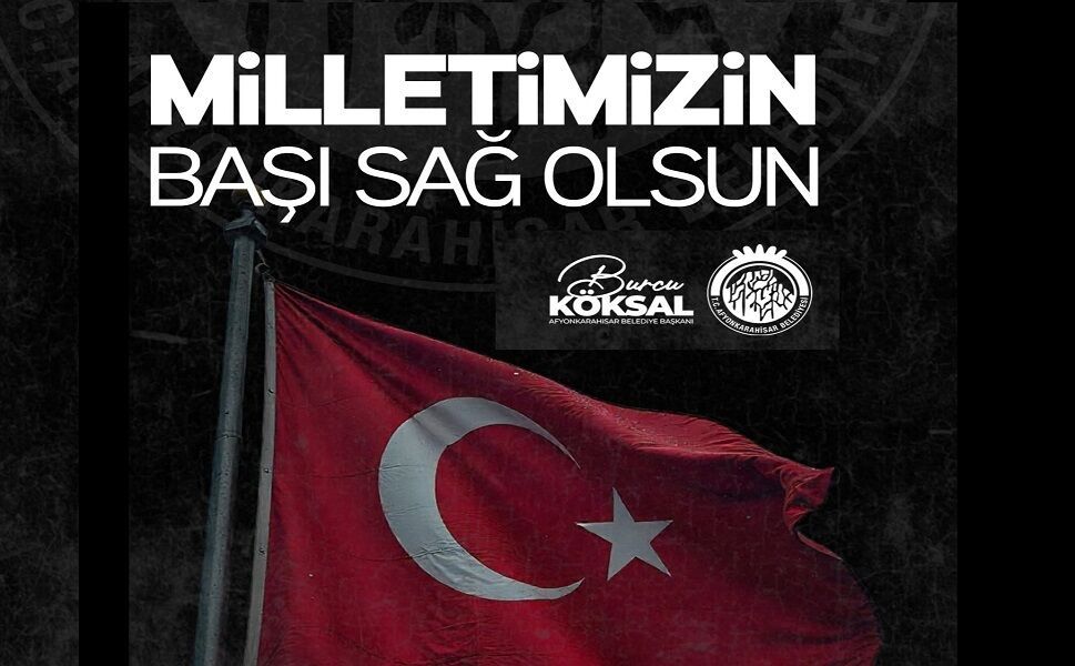 Başkan Burcu Köksal'dan başsağlığı mesajı