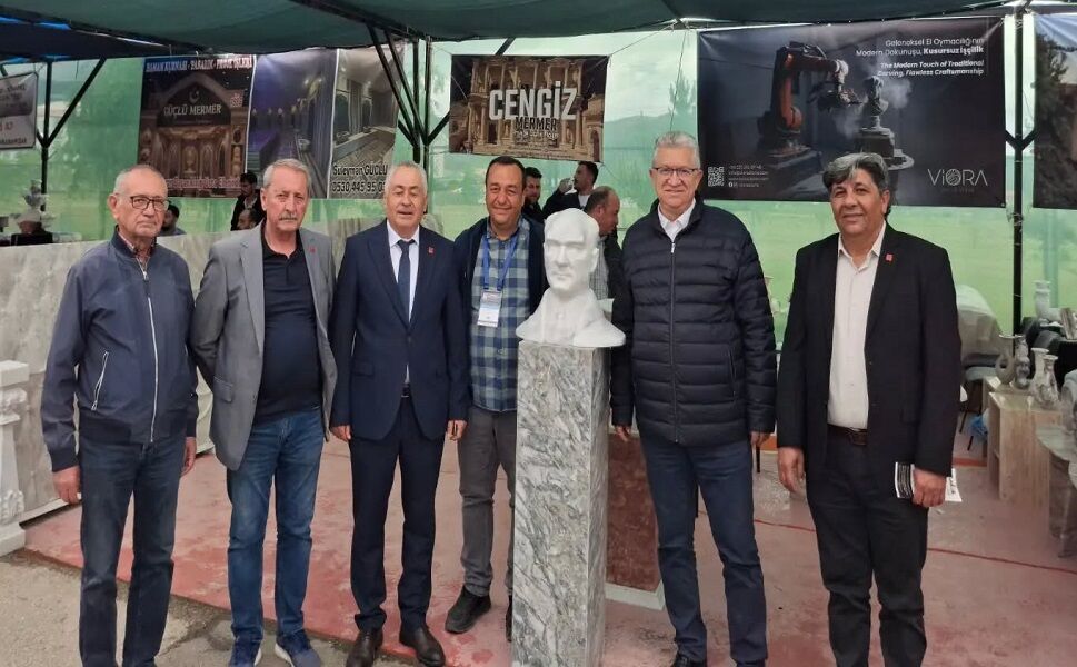 CHP'DEN BLOK MERMER FUARINA ZİYARET