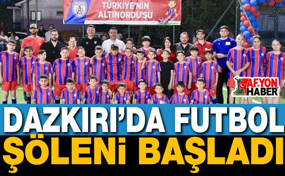 Dazkırı’da Futbol Şöleni Başladı