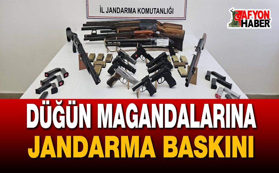 Düğün Magandalarına Jandarma Baskını