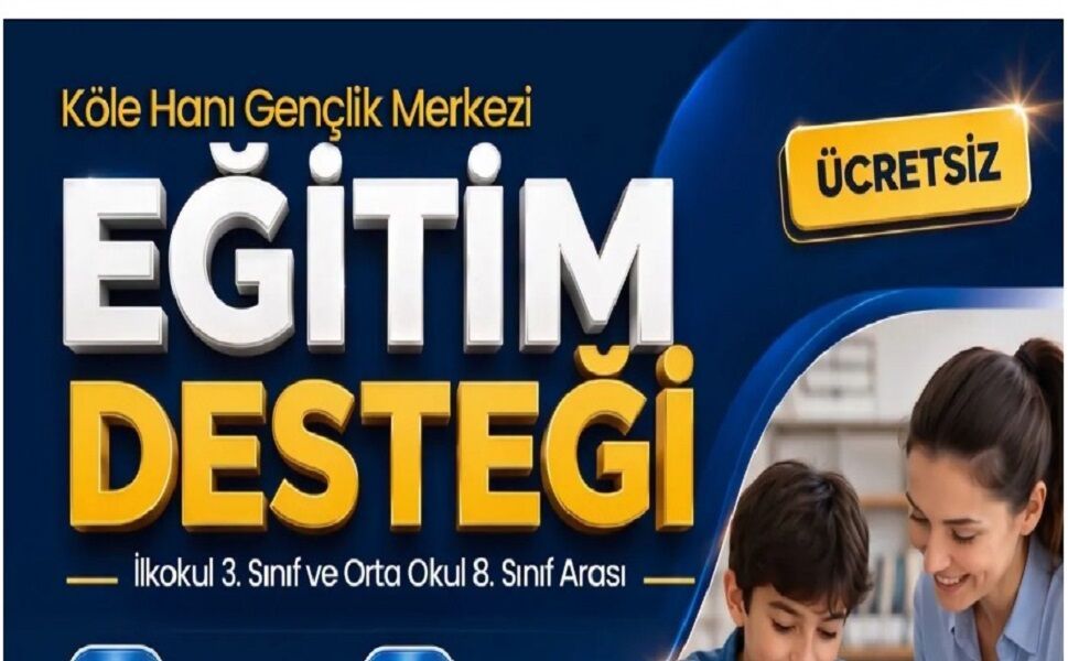 Afyon Belediyesi’nden Öğrencilere Ücretsiz Eğitim