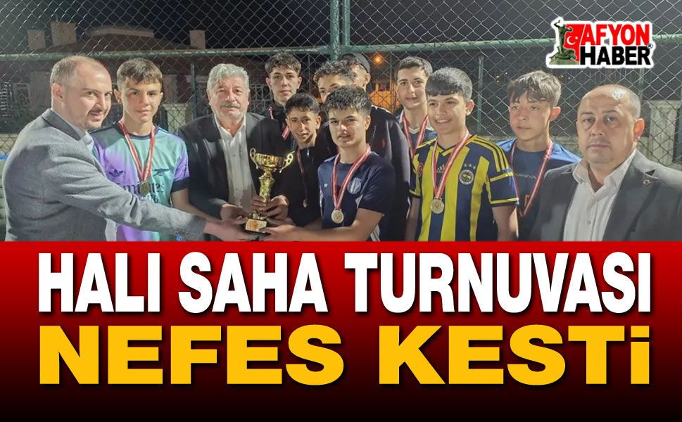 Halı Saha Turnuvası Nefes Kesti