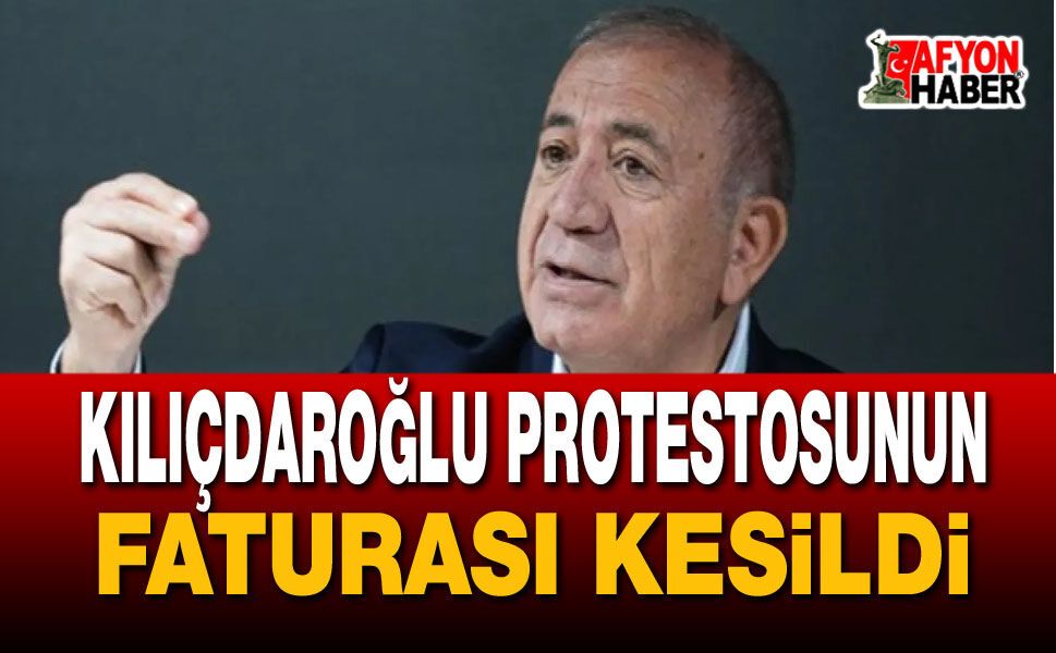 CHP'de Kılıçdaroğlu Protestosunun Faturası Kesildi
