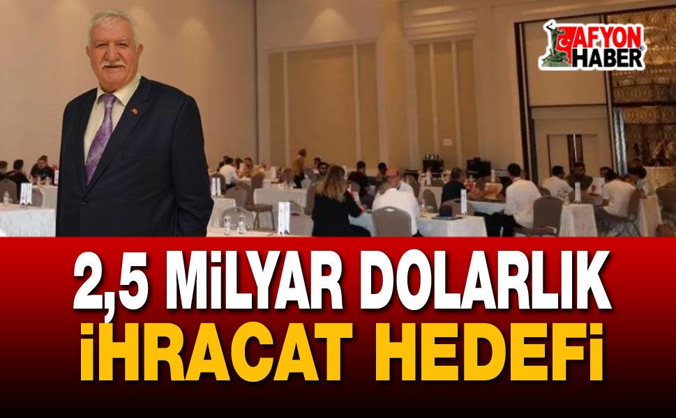Afyon Blok Mermer Fuarı'na Katılımda %35 Artış
