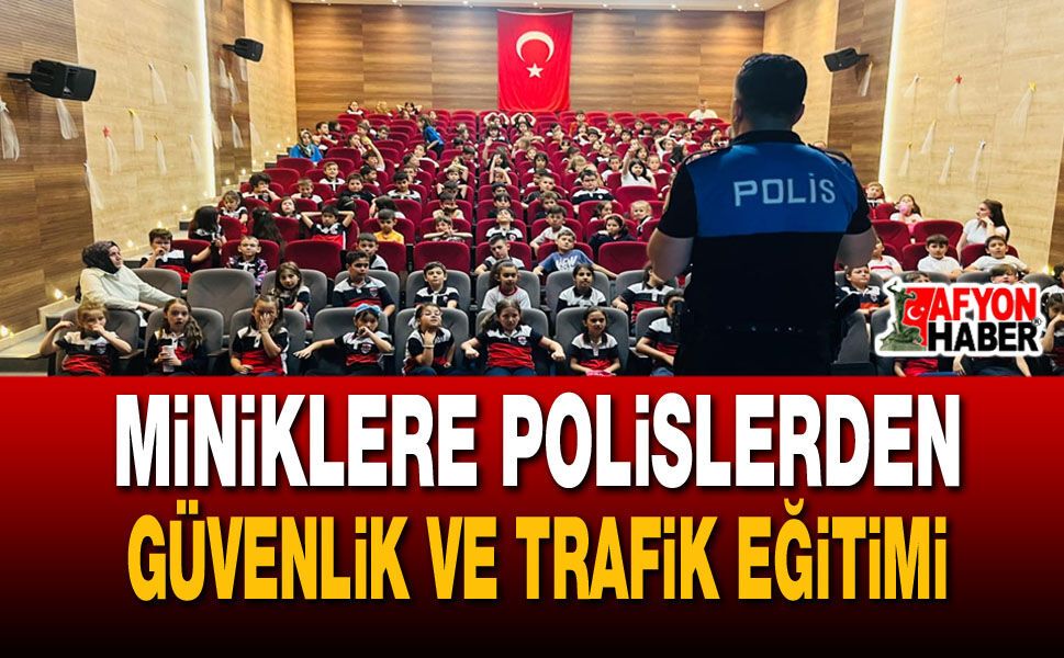 Emniyetten İlkokul Öğrencilerine Ziyaret