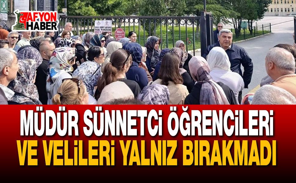 Müdür Sünnetci LGS Heyecanına Ortak Oldu