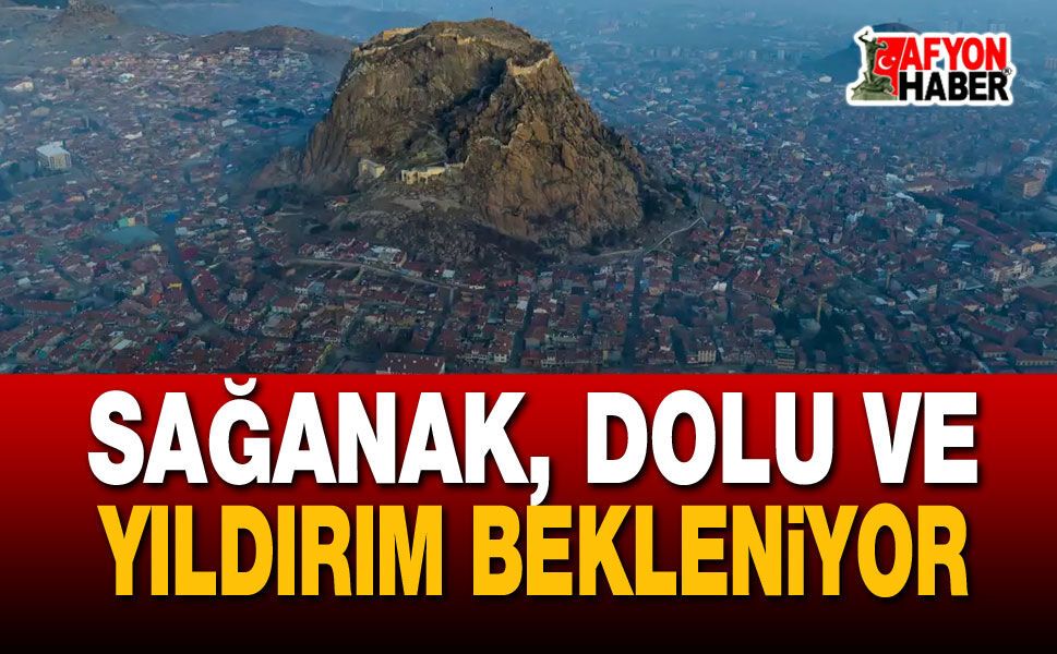 Valilik Uyardı: Yıldırım Ve Doluya Dikkat!