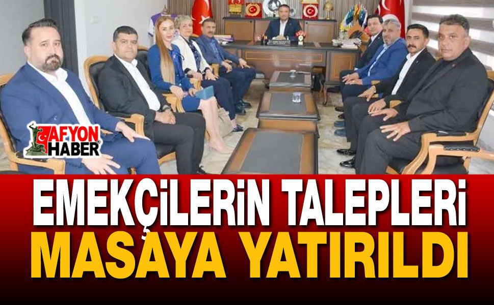 Sendika Kurmayları MHP'de Buluştu