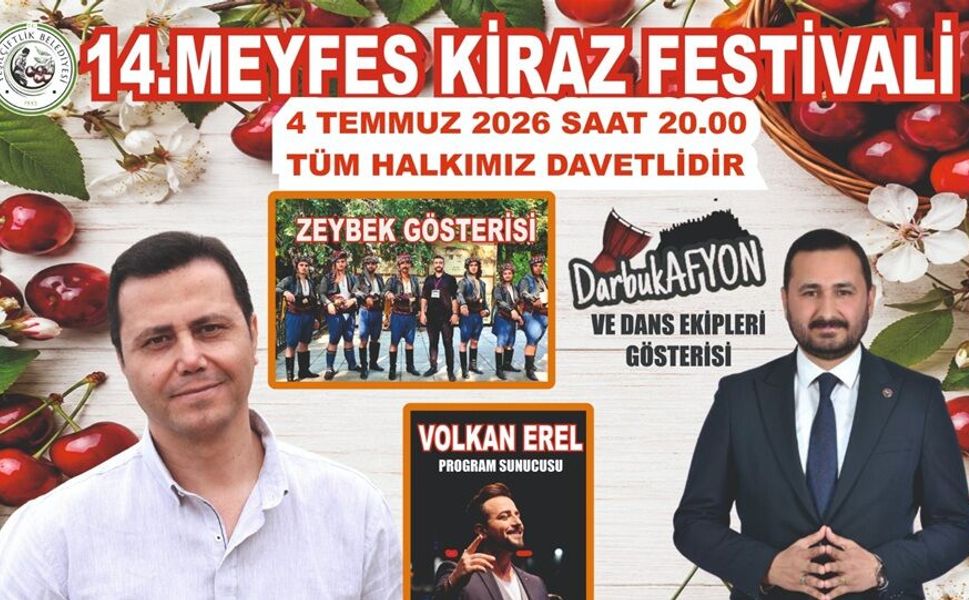 14. MEYFES Kiraz Festivali Başlıyor!