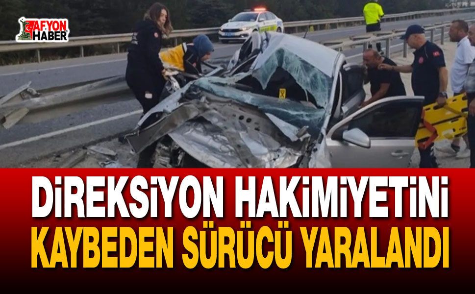 Afyon-Kütahya Yolunda Kaza