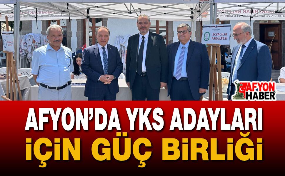 AKÜ ve AFSÜ’den YKS adayları için ortak tanıtım hamlesi
