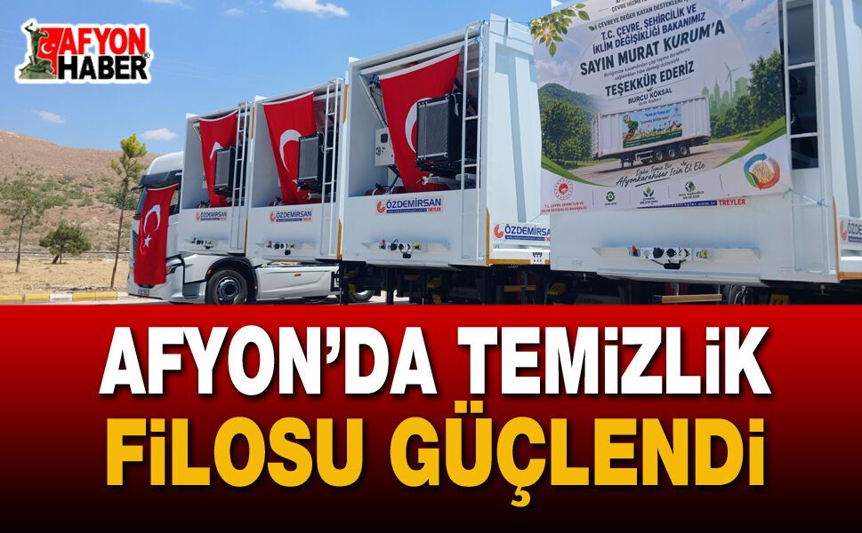 Burcu Köksal’dan Afyonkarahisar’da Çevre Yatırımı
