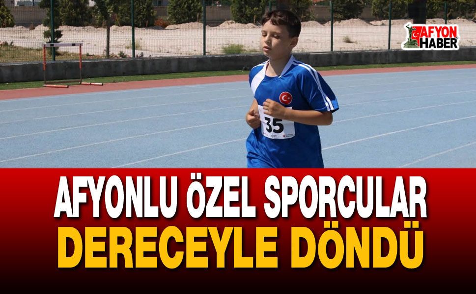 Afyonlu Sporcular Konya’dan Madalyayla Döndü