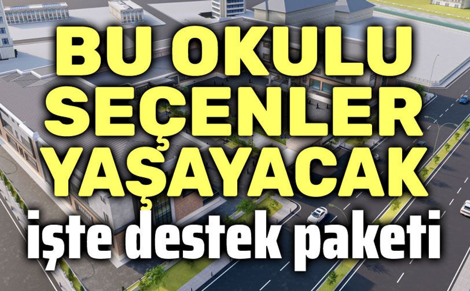 Ahmet Ömer Kocaşaban Fen Lisesi'ni tercih edenlere özel imkanlar!..