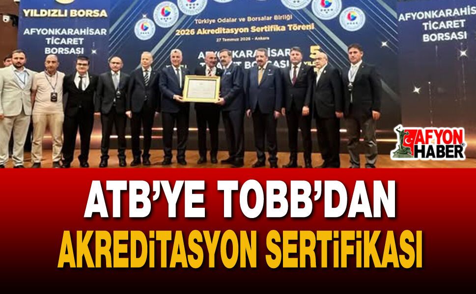 Afyonkarahisar Ticaret Borsası’ndan Kurumsal Başarı