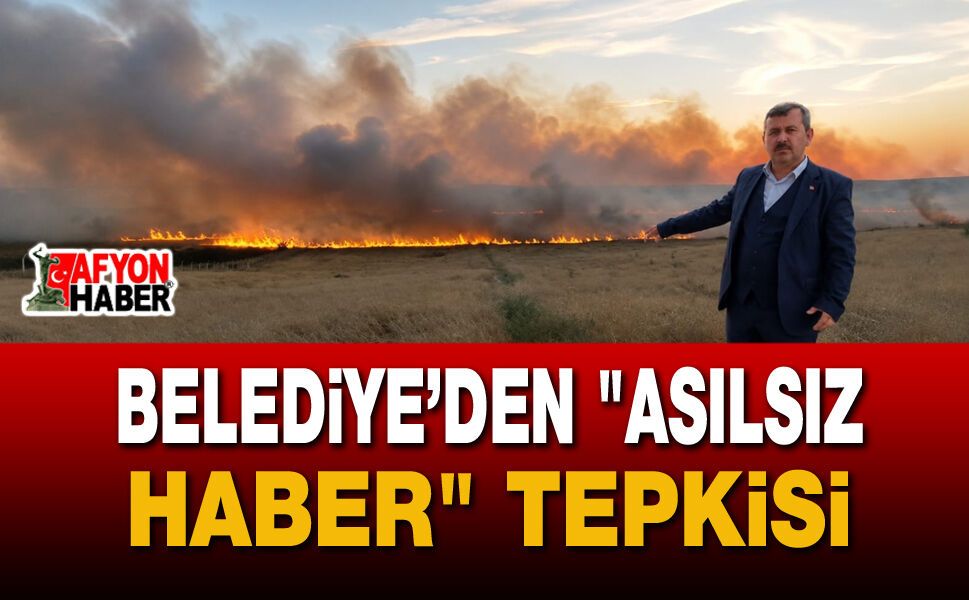 Yangın Panik Yarattı: Çıkrık Belediyesi’nden Açıklama