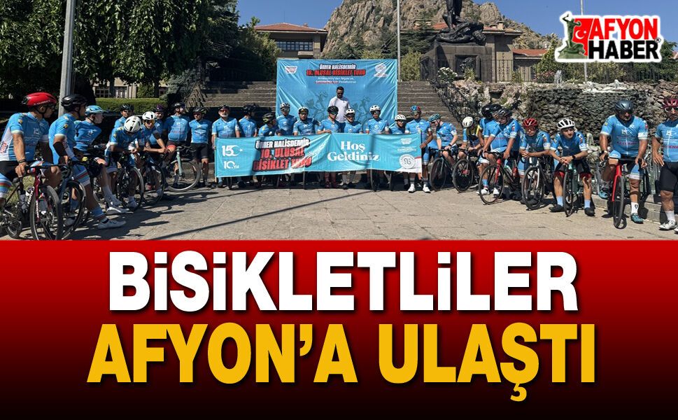 Şehit Ömer Halisdemir Bisiklet Turu Afyonkarahisar’da