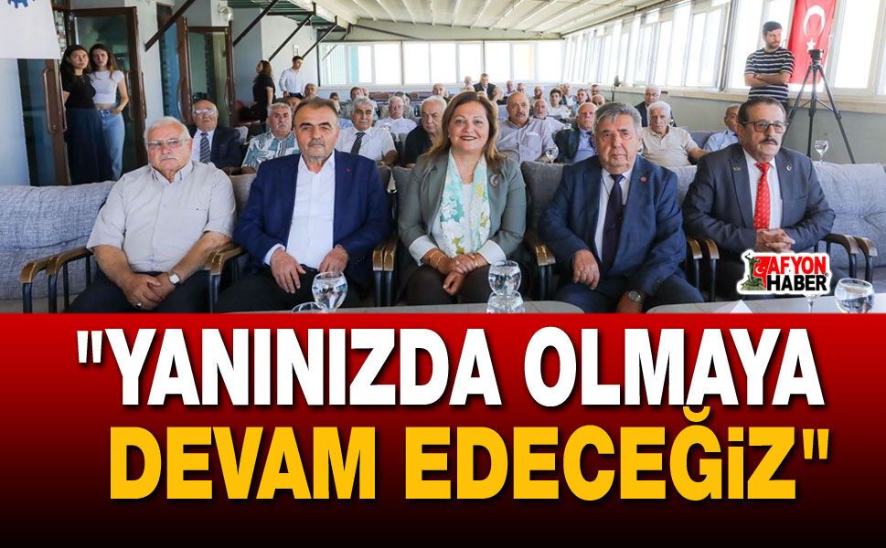 Burcu Köksal: "Yanınızda olmaya devam edeceğiz"