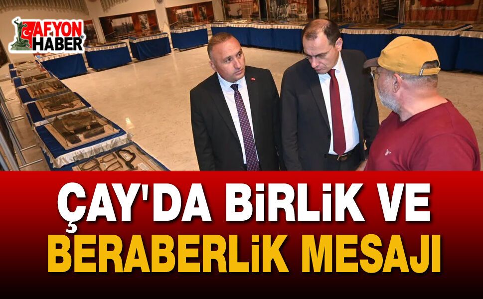 Çay Kaymakamlığı Festivalde Tarihi Buluşturdu