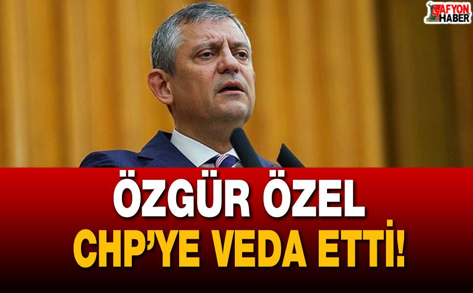 Özgür Özel CHP’ye Veda Etti! 82 Milletvekili Yeni Parti'ye Mi Geçecek?
