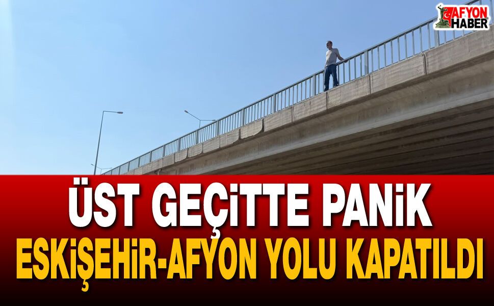 Eskişehir-Afyon Yolu Korku Dolu Anlar!