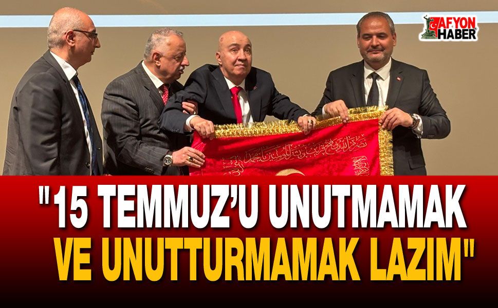 Gazi Turgut Aslan AFSÜ’de Yaşananları Anlattı