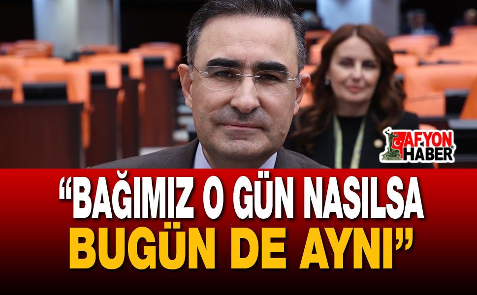 Hasan Arslam: "Bağımız o gün nasılsa bugün de aynı"