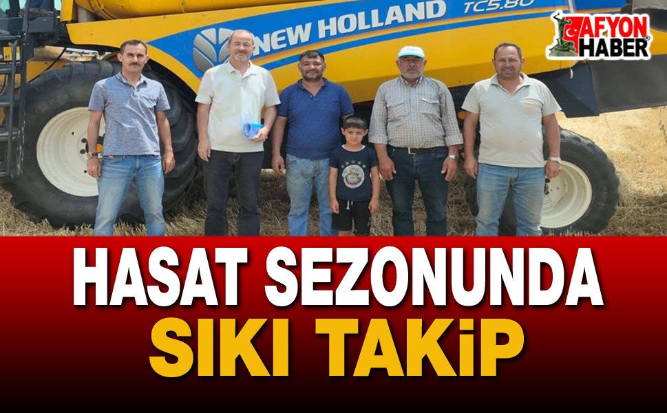 Tarım Müdürlüklerinden Biçerdöverlere Hasat Kontrolü
